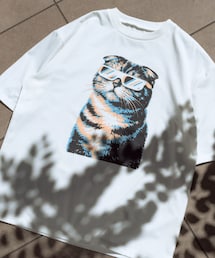 ITEMS URBANRESEARCH | 『接触冷感/吸水速乾/UVカット』ANIMAL IN SHADES プリントTシャツ(Tシャツ/カットソー)