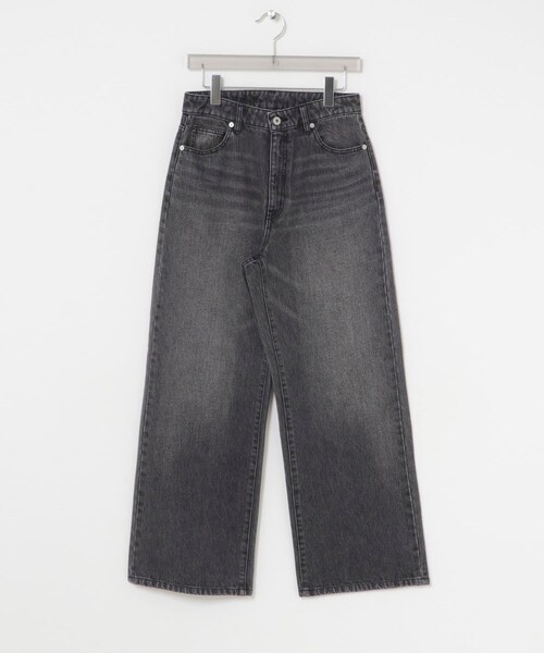 URBAN RESEARCH（アーバンリサーチ）の「ワイドストレートデニムパンツ（デニムパンツ・レディース・BLACK/LT BLUE・36/38/40）」の8枚目の写真