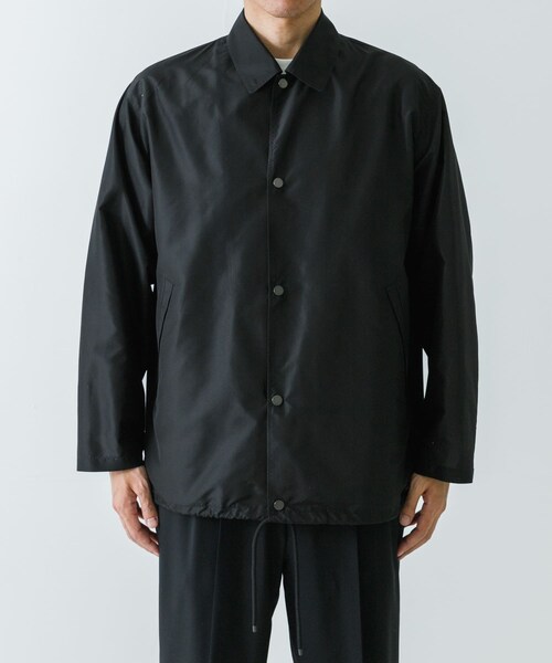 URBAN RESEARCH（アーバンリサーチ）の「MARKAWARE　COACH JACKET（ブルゾン・メンズ・BLACK/SAGE GREEN・2/3）」の4枚目の写真