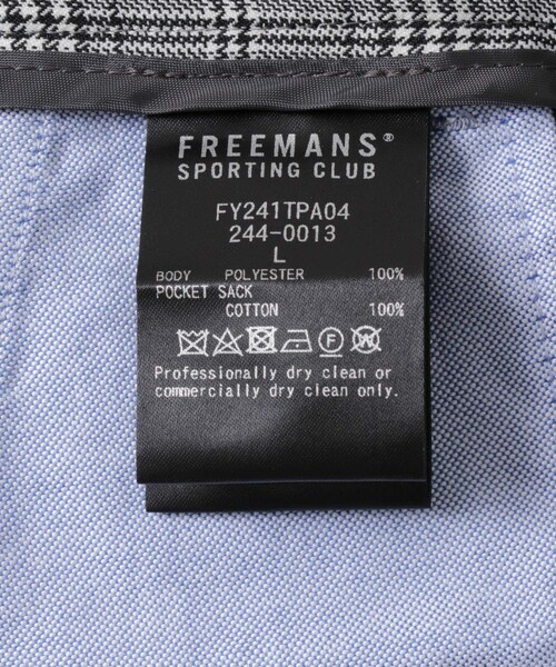 URBAN RESEARCH(アーバンリサーチ)の「FREEMANS SPORTING CLUB BLEECKER TROUSERS(その他パンツ・メンズ・130Wブラック・S/M/L)」の8枚目の写真