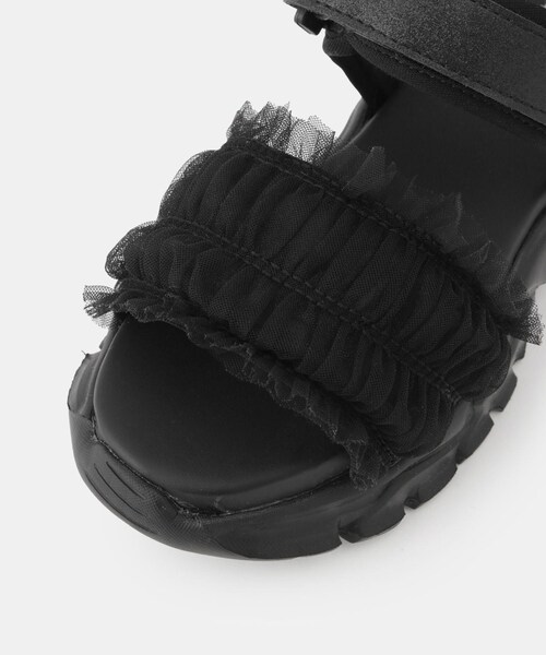 ROPE' PICNIC（ロペピクニック）の「【KIDS/キッズ】チュールサンダル（サンダル・キッズ・ブラック/その他・20/21/22）」の19枚目の写真