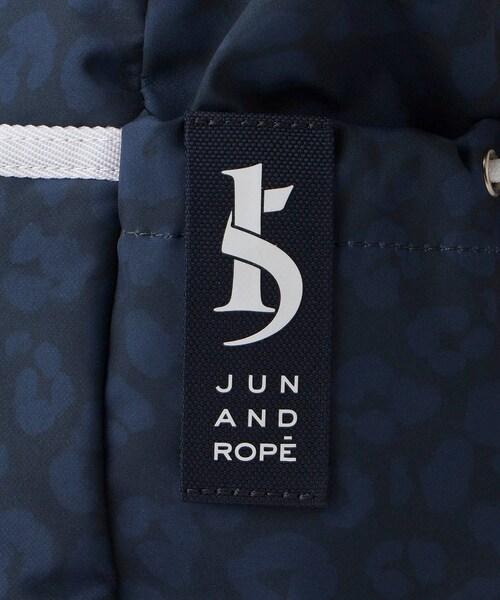 ROPE'（ロペ）の「アニマルプリントボストンバッグ（ボストンバッグ・レディース・グレー/ネイビー/ピンク・F）」の8枚目の写真