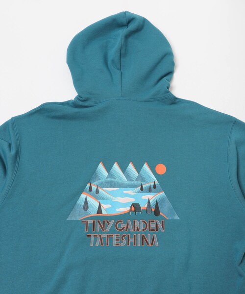 URBAN RESEARCH DOORS（アーバンリサーチドアーズ）の「TGT ロゴプリント フーディ（パーカー・メンズ・OFF/GREEN/BLACK・S/M/L/XL）」の21枚目の写真