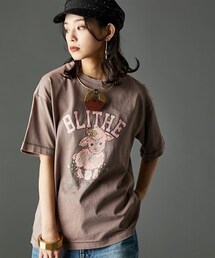 nissen | 綿100％ピグメント染グラフィックプリントTシャツ＜大きいサイズ有＞GEVS.(Tシャツ/カットソー)