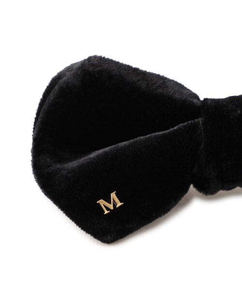 ADAM ET ROPE'(アダムエロペ)の「【J'aDoRe・店舗限定】【MALUS /マリュス】Bowtie barette / velvet(バレッタ/ヘアクリップ・レディース・ブラック/チャコール/グリーン/ワイン・F)」の13枚目の写真