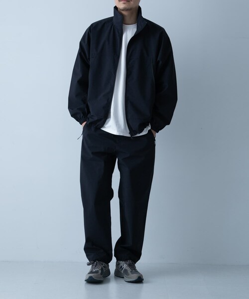 URBAN RESEARCH（アーバンリサーチ）の「ES.1　Nylon Jacket（テーラードジャケット・メンズ・black/navy・M/L/XL）」の6枚目の写真