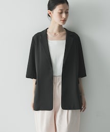 URBAN RESEARCH | 『UR TECH DRYLUXE』ハーフスリーブジャケット(テーラードジャケット)