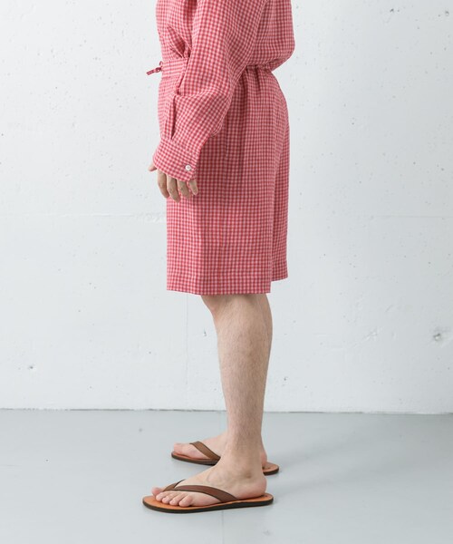 URBAN RESEARCH(アーバンリサーチ)の「『別注』Cale×URBAN RESEARCH SHORTS(その他パンツ・メンズ・PINK×RED・3/4)」の5枚目の写真