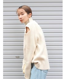 Ungrid | オープンショルダーデザインニット(ニット/セーター)