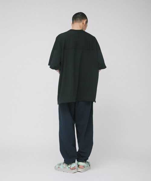 EKAL(エカル)の「『別注』NANGA×EKAL CAVET-SHIRTS(Tシャツ/カットソー・メンズ・グレー杢/ブラック・M/L)」の8枚目の写真