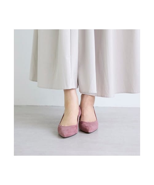 carino(カリーノ)の「モード エ ジャコモ カリーノ MODE ET JACOMO carino 【公式オンラインストア限定】ポインテッドトゥプレーンパンプス(5cmヒール) (パンプス・レディース・BL/GYS/BGO/PKS/BG/IV/SV/BLB/NVS・225/22.5cm/230/23cm/235/23.5cm/240/24cm/245/24.5cm)」の1枚目の写真