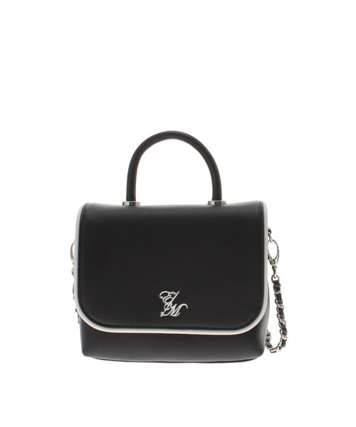 EATME（イートミー）の「フラップショルダーバッグ（ショルダーバッグ・レディース・ブラック/レッド/シルバー・F）」の2枚目の写真