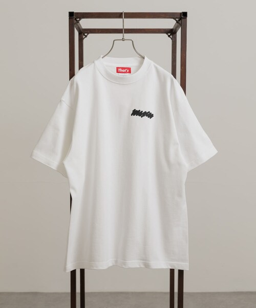 THE GOODLAND MARKET（ザグッドランドマーケット）の「That’s　RE The Organic Tee KARMA（Tシャツ/カットソー・メンズ・WH/BK・M/L/XL）」の14枚目の写真