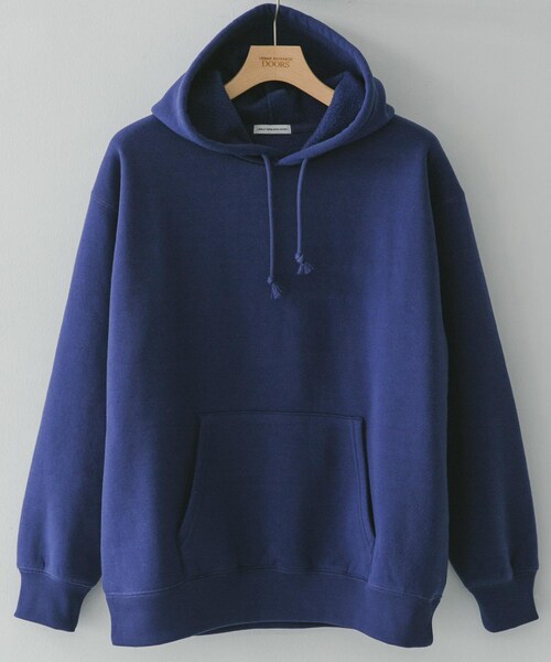 URBAN RESEARCH DOORS(アーバンリサーチドアーズ)の「『速乾』クイックドライ プルオーバーフーディ(パーカー・メンズ・BLUE GRAY/OFF/BEIGE/NAVY/ROYAL/RED・M/L/XL)」の5枚目の写真