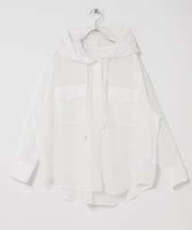 SENSE OF PLACE by URBAN RESEARCH | シアーフーディシャツ(シャツ/ブラウス)