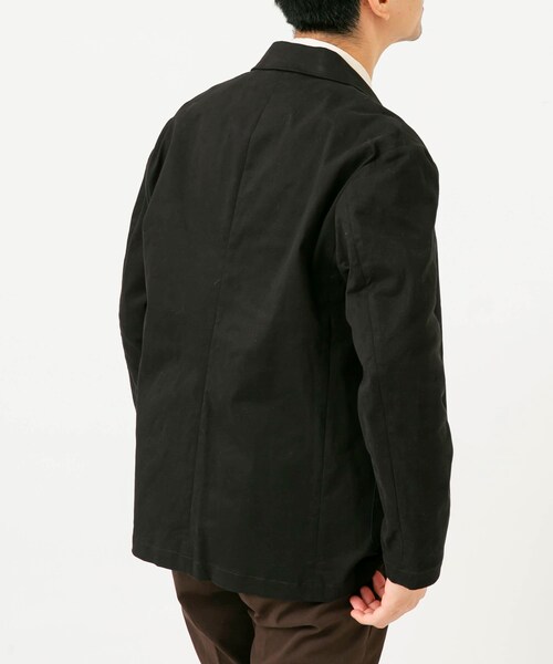 URBAN RESEARCH ROSSO（アーバンリサーチロッソ）の「『XLサイズあり』ピーチツイルストレッチシングルジャケット（テーラードジャケット・メンズ・DARK BROWN/NAVY/BLACK・M/L/XL）」の17枚目の写真