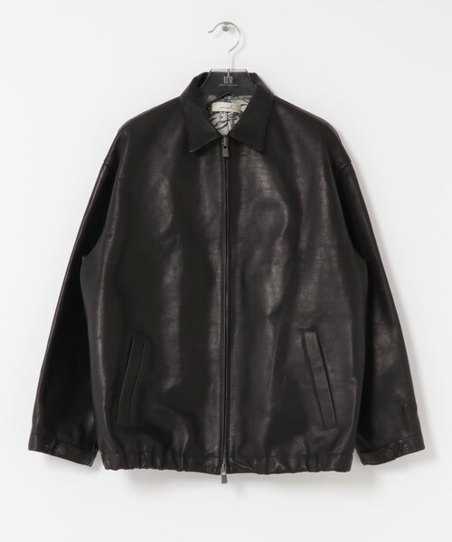 URBAN RESEARCH（アーバンリサーチ）の「『別注』semoh×URBAN RESEARCH　Horse Leather Jacket（テーラードジャケット・メンズ・BLACK・2/3）」の12枚目の写真