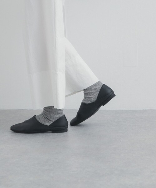 URBAN RESEARCH DOORS(アーバンリサーチドアーズ)の「ライトウェイトソフトバブーシュ(その他シューズ・レディース・OFF/BLACK・36/37/38)」の14枚目の写真