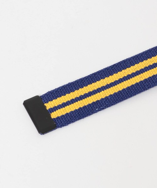 ITEMS URBANRESEARCH（アイテムズ アーバンリサーチ）の「GERRY Line Belt（ベルト・メンズ・BLK×RED/BLK×WHT/MOS×BEG/NVY×YEL・-）」の12枚目の写真