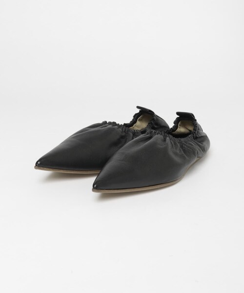 URBAN RESEARCH（アーバンリサーチ）の「MAISON EUREKA　MAISON EUREKA　POINTED BALLET SHOES（パンプス・レディース・DEEPRED/BLACK・36/37/38）」の4枚目の写真