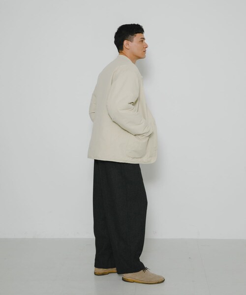 URBAN RESEARCH Sonny Label（アーバンリサーチサニーレーベル）の「『別注』ARMY TWILL×Sonny Label　Reversible Jacket（テーラードジャケット・メンズ・IVORY/KHAKI/BLACK/NAVY・S/M/L）」の19枚目の写真