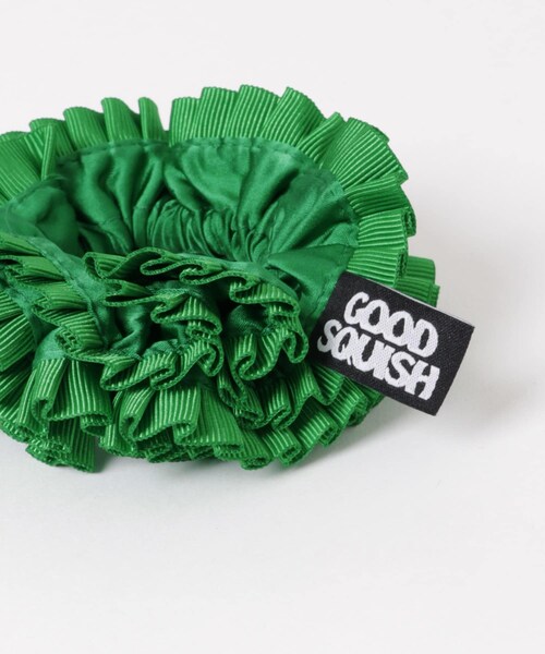 URBAN RESEARCH(アーバンリサーチ)の「Good Squish BABY COWBOY GREEN SILK(ヘアゴム・レディース・GREEN・FREE)」の5枚目の写真