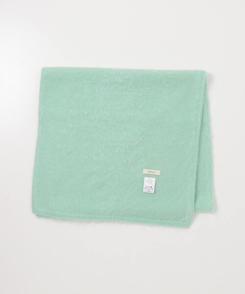 URBAN RESEARCH（アーバンリサーチ）の「『別注』FUJI×URBAN RESEARCH　MOHAIR LONG STOLE（ストール/ショール・メンズ・LEMON/NAVY/MINT GREEN/MOCHABROWN・Free）」の8枚目の写真