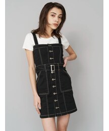 EVRIS | デニムジャンスカ(ジャンパースカート)