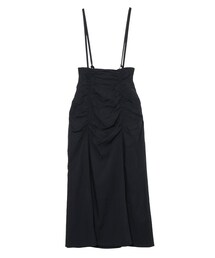 LAGUNAMOON | ウエストギャザーサスペンダースカート(スカート)