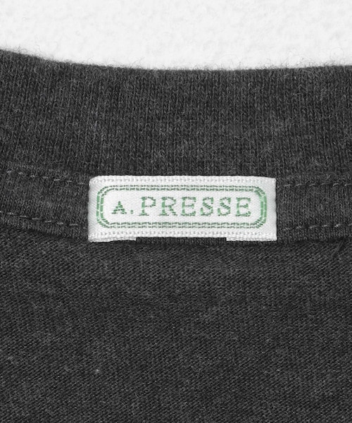 URBAN RESEARCH(アーバンリサーチ)の「A PRESSE Light Weight T-shirt(Tシャツ/カットソー・メンズ・BLACK/GRAY/M.GRAY・1/2/3/4)」の20枚目の写真