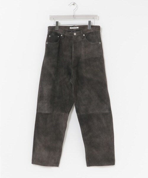 URBAN RESEARCH（アーバンリサーチ）の「『別注』SEVEN BY SEVEN×URBAN RESEARCH　LEATHER WIDE PANTS（その他パンツ・メンズ・BLACK/NAVY・M/L）」の12枚目の写真