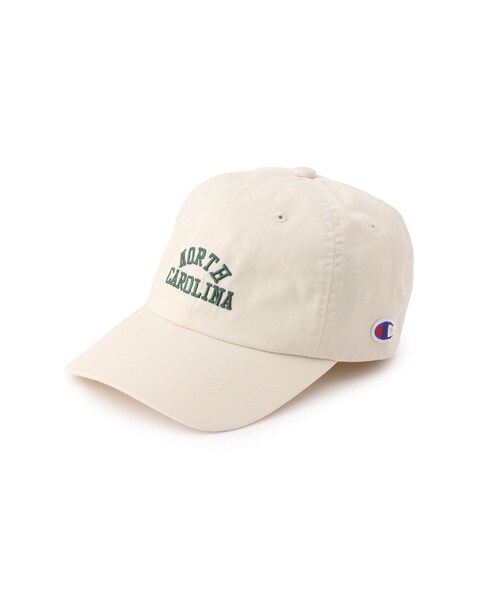 ROPE' PICNIC(ロペピクニック)の「【Champion/チャンピオン別注】college logo cap/リンクコーデ(キャップ・レディース・キナリ/ベージュ系/ネイビー/ブルー系・F)」の1枚目の写真