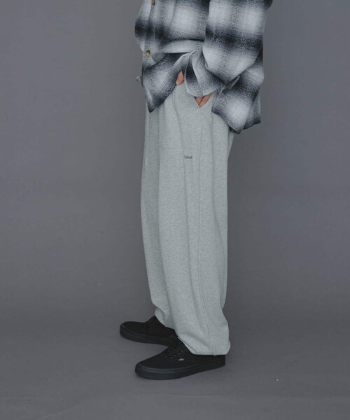 SENSE OF PLACE by URBAN RESEARCH（センスオブプレイスバイアーバンリサーチ）の「『ユニセックス』Uiscel　ヘビーウエイトジョガースウェットパンツ（スウェットパンツ・レディース・OATMEAL/TOP GRAY・M/L）」の5枚目の写真