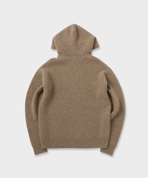 ROPE'（ロペ）の「GWIL CASHMERE HOODIE｜カシミアフーディ（ニット/セーター・レディース・オフホワイト/ベージュ・F）」の20枚目の写真