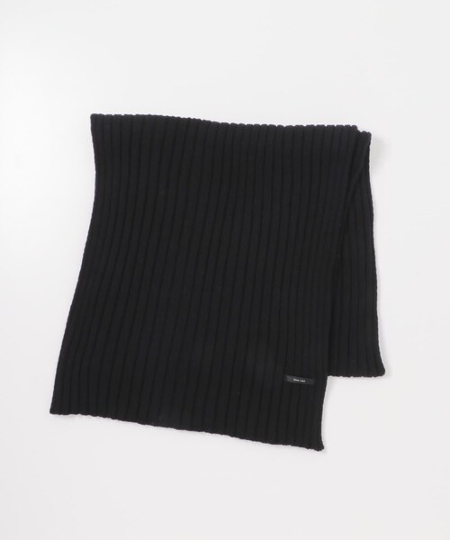 URBAN RESEARCH Sonny Label（アーバンリサーチサニーレーベル）の「リブニットマフラー（マフラー・レディース・ブラック/ブラウン/グレー/エクリュ・one）」の12枚目の写真