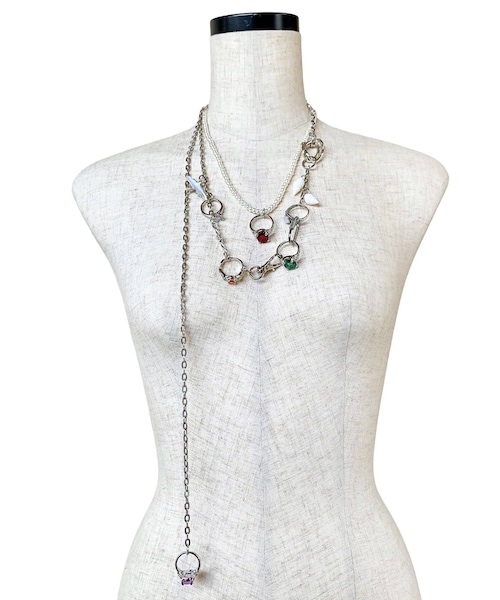 PAMEO POSE(パメオポーズ)の「Toy Ring Necklace(ネックレス・レディース・シルバー・F)」の5枚目の写真