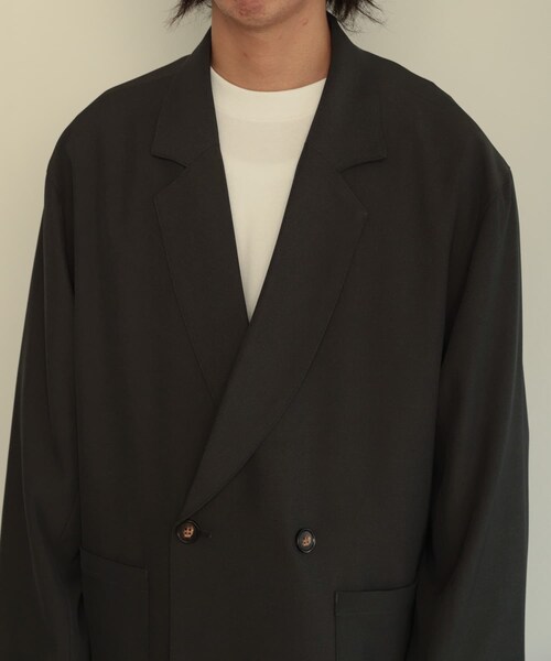 SENSE OF PLACE by URBAN RESEARCH（センスオブプレイスバイアーバンリサーチ）の「ダブルルーズジャケット（テーラードジャケット・メンズ・BEIGE/GRAY・M/L）」の16枚目の写真