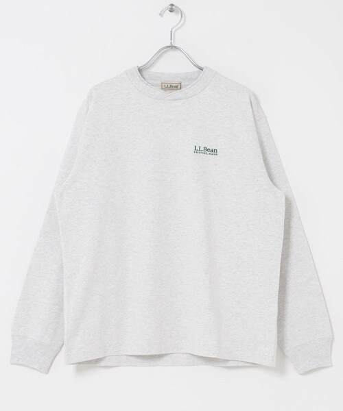URBAN RESEARCH DOORS(アーバンリサーチドアーズ)の「L.L.Bean JAPAN EDITION LONGSLEEVET-SHIRTS(Tシャツ/カットソー・レディース・WHITE/BIRCH/GREY/SAX/RED/NAVY・M)」の17枚目の写真