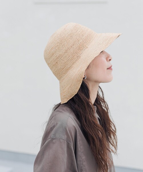 URBAN RESEARCH DOORS（アーバンリサーチドアーズ）の「ラフィアハット（ハット・レディース・BROWN/NATURAL・-）」の12枚目の写真