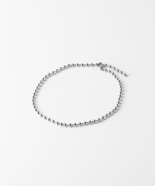 URBAN RESEARCH Sonny Label（アーバンリサーチサニーレーベル）の「ボールチェーンネックレス（ネックレス・レディース・シルバー/ゴールド・One）」の4枚目の写真