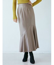 LAGUNAMOON | アシンメトリーフレアーチンツスカート(スカート)