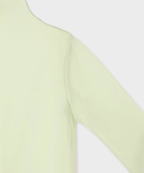 ROPE'（ロペ）の「【near.nippon（ニアー ニッポン）】SHEER HIGH NECK TOPS｜トップス（その他トップス・レディース・モスグリーン/ブラック・F）」の10枚目の写真