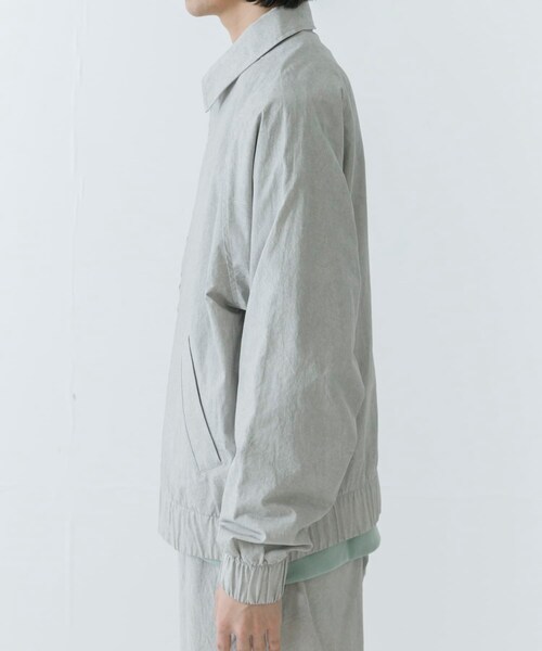 URBAN RESEARCH(アーバンリサーチ)の「『セットアップ対応』MADARA MIST COTTON BLOUSON(ブルゾン・メンズ・GRAY/CHARCOAL・M/L)」の9枚目の写真