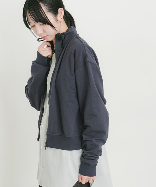 EKAL(エカル)の「cotton crispシャツ(シャツ/ブラウス・レディース・ストライプ/イエロー/グレー・One)」の10枚目の写真