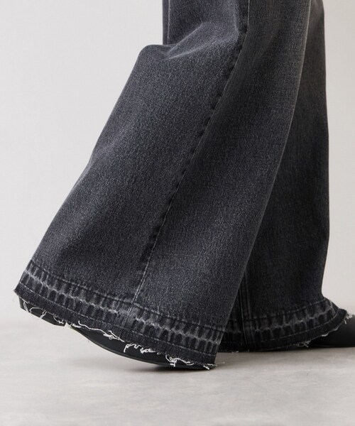 VIS(ビス)の「バギーワイドデニムパンツ(デニムパンツ・レディース・ブラック系/ブルー系・M/S/SS)」の22枚目の写真