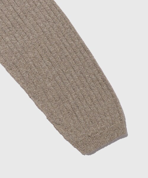 ADAM ET ROPE'(アダムエロペ)の「【mfpen/エムエフペン】Digit Polo Knit(ポロシャツ・メンズ・キナリ・M/S)」の7枚目の写真