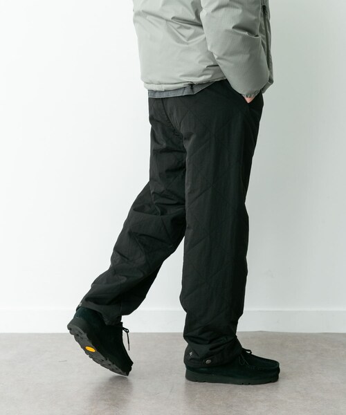URBAN RESEARCH Sonny Label（アーバンリサーチサニーレーベル）の「キルティング中綿イージーパンツ（その他パンツ・メンズ・ブラック/カーキ・M/L）」の6枚目の写真