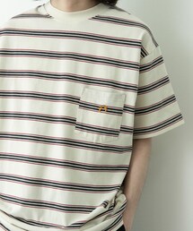 URBAN RESEARCH Sonny Label（アーバンリサーチサニーレーベル）の「HANG TEN　LA HOJJA BORDER T-SHIRTS（Tシャツ/カットソー・メンズ）」