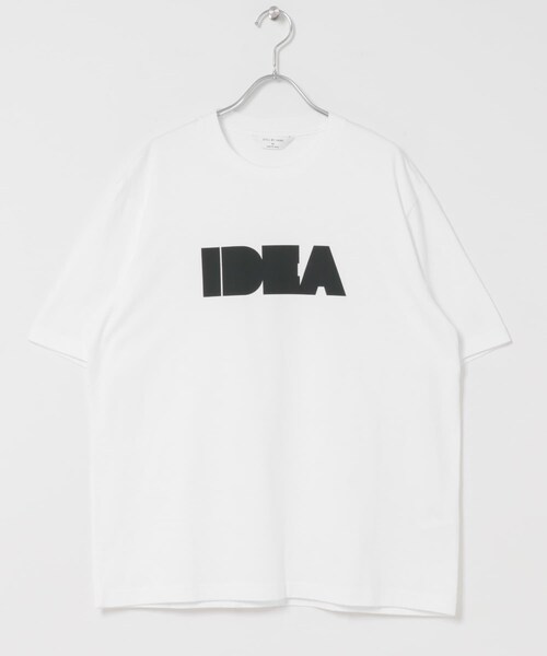 URBAN RESEARCH DOORS(アーバンリサーチドアーズ)の「STILL BY HAND IDEAプリントTシャツ(Tシャツ/カットソー・メンズ・WHT/WHT/WHT/BLK/SMOKE GREY/CHARCOAL・46/48)」の12枚目の写真
