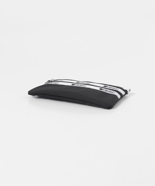 URBAN RESEARCH（アーバンリサーチ）の「『別注』LeSportsac×URBAN RESEARCH　3ZIP COSMETIC（ネクタイ・レディース・BLACK/B BEIGE・-）」の6枚目の写真